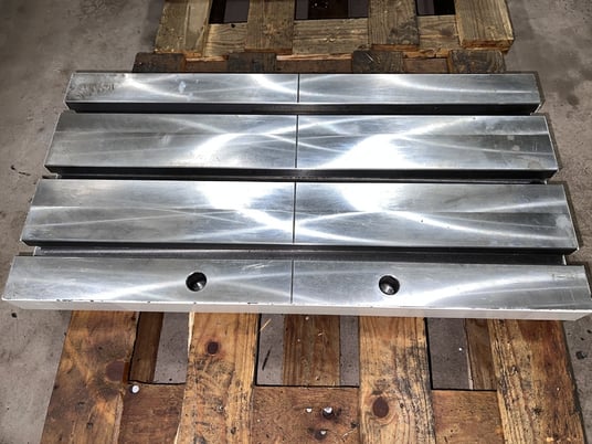 30.7" L x 15.75" width x 3.94" H, T-Slotted Bolster Plate (3 available) - Image 1