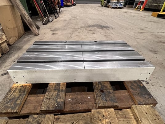 30.7" L x 15.75" width x 3.94" H, T-Slotted Bolster Plate (3 available) - Image 4