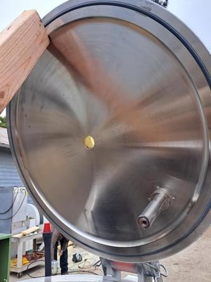 200 liter Scott Turbon #SM200L-50, Mixer, 24" dia. x 26" deep bowl, 50 HP, 1760 RPM, 230/460 V. - Image 4