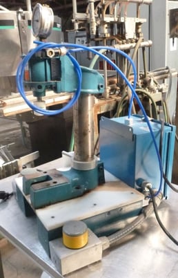 Air-Mite #AP4, Air-Mite Press Bench Air Clicker Press, 1.5 stroke custom, 110 electric switches, 120 psi - Image 3