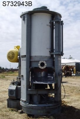 Jones #P-225, Vertical Screw Press, 20 HP main drive - Image 8