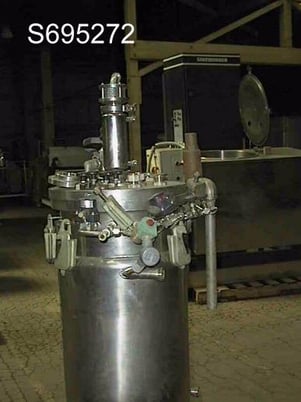 15 gallon Chemap #9-3973, Bio Reactor, Stainless Steel, 50 psi/FV @ 302 F shell & jacket, (3) sets of disc - Image 3