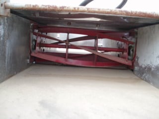 Shredder, Carbon Steel, 7" diameter x 15" face rotor, 18" width x 8' L conveyor, 4' L Stainless Steel housing - Image 3