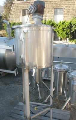 15 gallon Tank, Stainless Steel, 20" diameter x 20" deep - Image 1