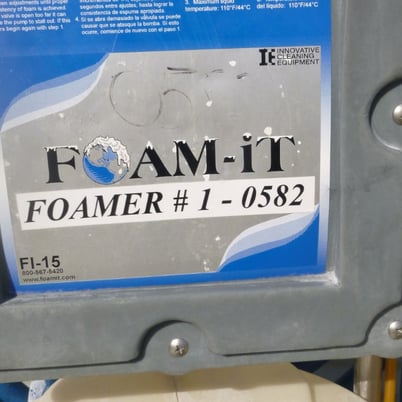 15 gallon Foam-It #FI-15, Portable Foamer, plastic tank, 20-45 GPM, 25'-30' foam output distance, 30' - Image 3