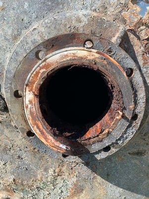 1500 gallon Walker, S/S Jacketed Tank, 6' dia. x 7' straight side, 3" dia. Center bottom outlet, 18" dia. - Image 8