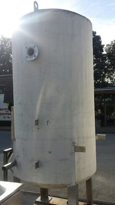 450 gallon 316L Stainless Steel Insulated Carbon Bed Filter Tank, Stainless Steel, 42" diameter x 78" - Image 3