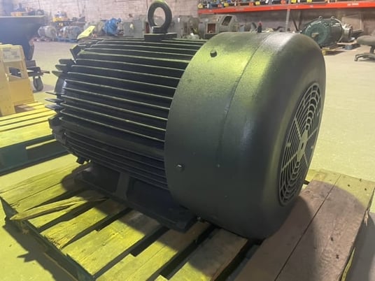 150 HP 1800 RPM Teco Westinghouse, Frame 447TZ, TEFC BB, 2300/4160 Volts - Image 3