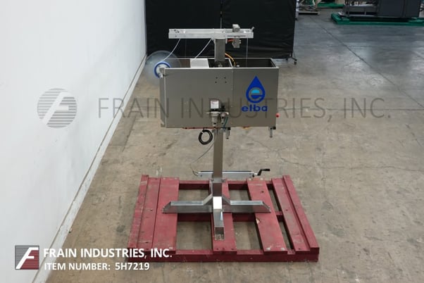 Axon #EZ-130, automatic, tamper evident shrink neck bander or sleeve label applicator with Model EZ-36 shrink - Image 3