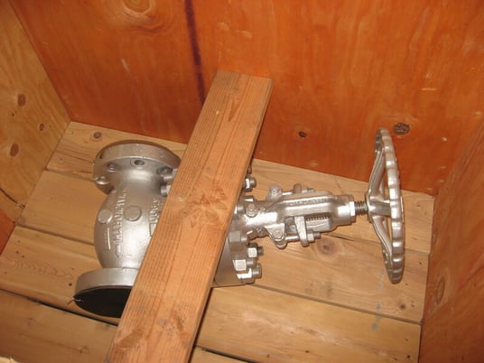 3" Walworth #CL900 stop check steam valve, WC6 body, reconditioned - Image 1