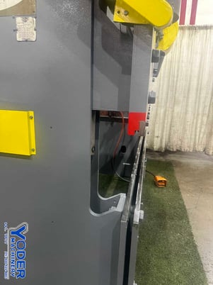 70 Ton, Heim #70-8, press brake, 8' overall, 76" between housing, 3" stroke, 8" throat, air clutch & brake - Image 3