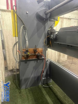 70 Ton, Heim #70-8, press brake, 8' overall, 76" between housing, 3" stroke, 8" throat, air clutch & brake - Image 5