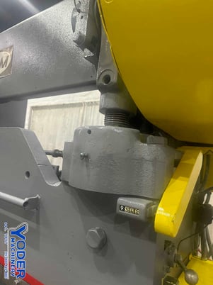 70 Ton, Heim #70-8, press brake, 8' overall, 76" between housing, 3" stroke, 8" throat, air clutch & brake - Image 8