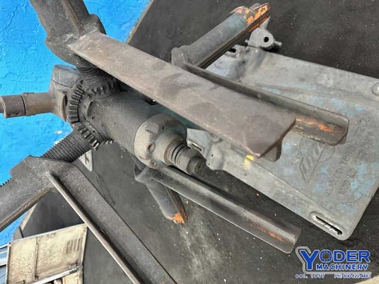 1000 lb. Littell #10, coil reel, 13" width, 52" outside dimensions, 10"-22" ID, manual expansion - Image 3