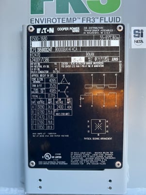 1500 KVA 12470 Delta Primary, 2400Y/1386 Secondary, SUB, Recon (2 Available, shipment available in 10 days) - Image 2
