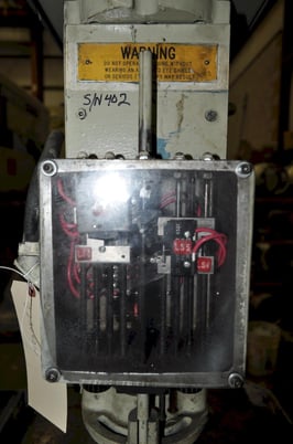 Ettco #ATU-4, lead screw tapper, 4" stroke, 20.5" x21" table, 26" vertical clearance, coolant, foot pedal - Image 4