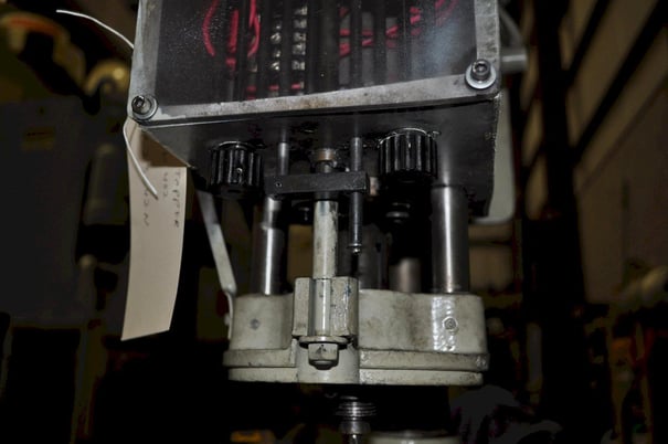 Ettco #ATU-4, lead screw tapper, 4" stroke, 20.5" x21" table, 26" vertical clearance, coolant, foot pedal - Image 5