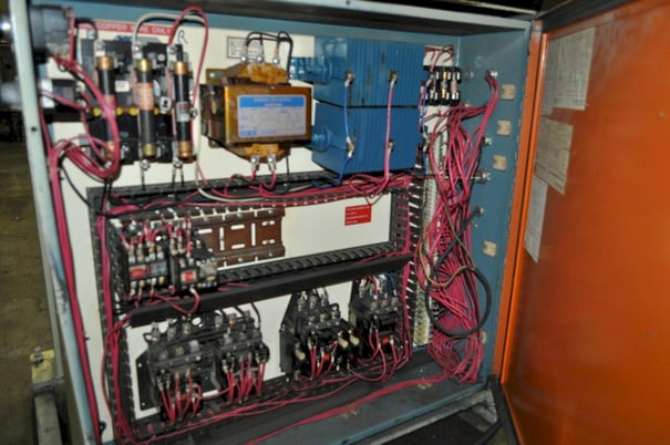 Ettco #ATU-4, lead screw tapper, 4" stroke, 20.5" x21" table, 26" vertical clearance, coolant, foot pedal - Image 8