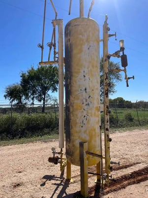 635 gallon RVS Vertical Ammonia Receiver, 36" x 120" - Image 7