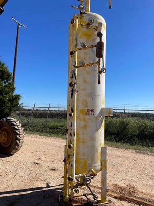 635 gallon RVS Vertical Ammonia Receiver, 36" x 120" - Image 8