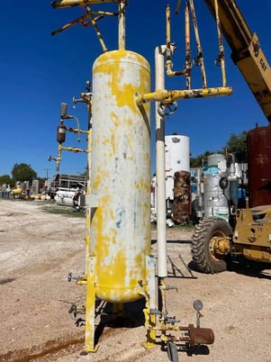 635 gallon RVS Vertical Ammonia Receiver, 36" x 120" - Image 10