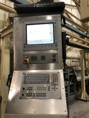 Cincinnati #30V, profile miller, 340" X, 94" Y, 32" Z, 4k RPM, #50, 50 HP, 5-Axis, Heidenhain TNC 510C - Image 2