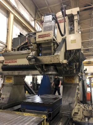 Cincinnati #30V, profile miller, 340" X, 94" Y, 32" Z, 4k RPM, #50, 50 HP, 5-Axis, Heidenhain TNC 510C - Image 5