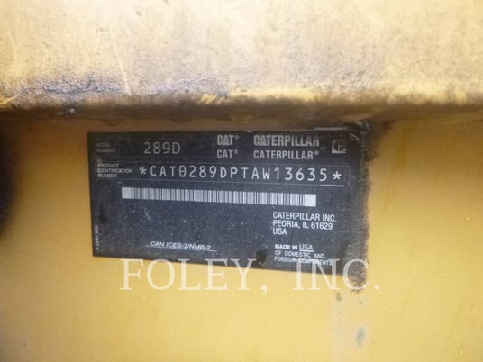 Caterpillar 289D, 1334 hours, S/N: TAW13635, 2019 - Image 6