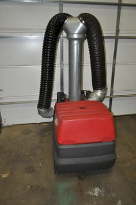 Lincoln #Mobi-Flex-200-M, mobile fume extractor, dual extractor arm - Image 5
