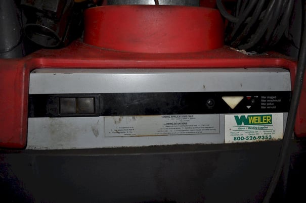 Lincoln #Mobi-Flex-200-M, mobile fume extractor, dual extractor arm - Image 6