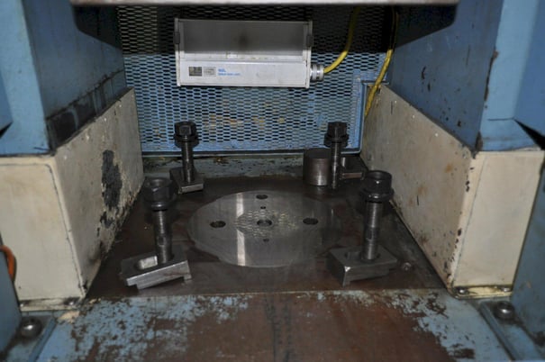 360 Ton, HME, coining press, 2.21" stroke, 19.125" DL, 200 SPM, 16.5" x14" bed, Omni Link, air clutch & brake - Image 8