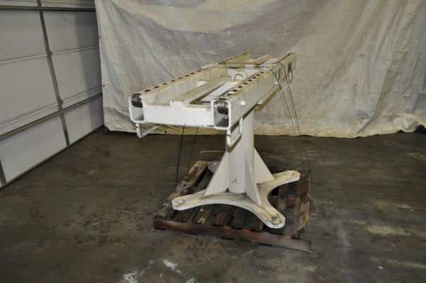 5000 lb. Minster #MDT5-54C, die lift cart, 84" L x 23" W, 43" passline, roller bearing top - Image 2