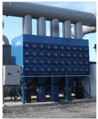 2500 cfm Englo #2-4, dust collector, 4 filters, 1016 filter area, new - Image 3