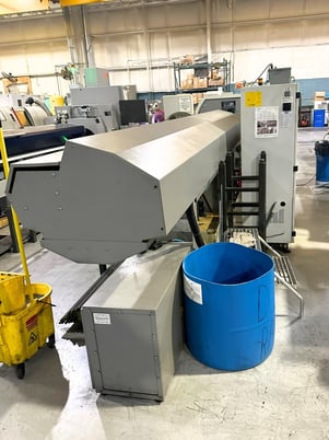 Traub #TNL26, CNC swiss type automatic screw, 1.023" hole, Fanuc TX 8i, 12' FMB Turbo 5-42 bar feeder, 2004 - Image 2
