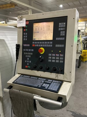 Traub #TNL26, CNC swiss type automatic screw, 1.023" hole, Fanuc TX 8i, 12' FMB Turbo 5-42 bar feeder, 2004 - Image 3