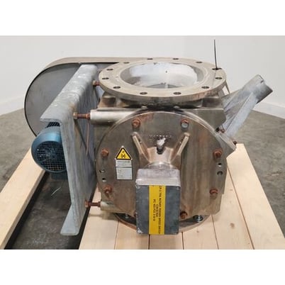 12" Waeschle #ZPD-400, Stainless Steel rotary airlock valve, 2 HP, 230/460 V., 3-phase - Image 2