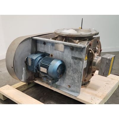 12" Waeschle #ZPD-400, Stainless Steel rotary airlock valve, 2 HP, 230/460 V., 3-phase - Image 3