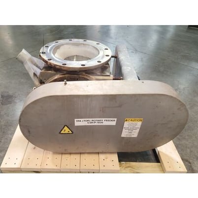 12" Waeschle #ZPD-400, Stainless Steel rotary airlock valve, 2 HP, 230/460 V., 3-phase - Image 4