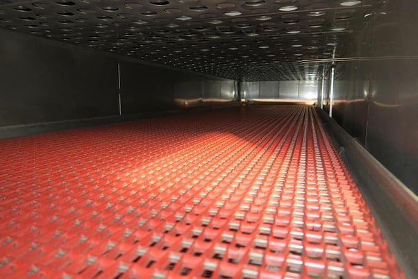 42" width x 14" H x 300" L Grieve Belt Conveyor Oven, Electric, 250-F, Stainless Steel Interior - Image 6