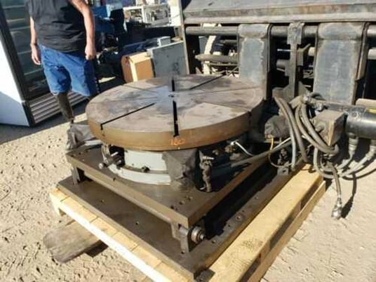 42" M & M Precision System, rotary table - Image 5