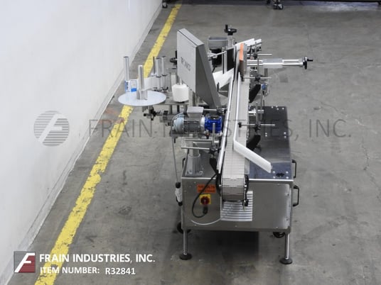 Tronics #S30, Stainless Steel, open style frame, stepper driven, pressure sensitive, wrap labeler rated from - Image 4