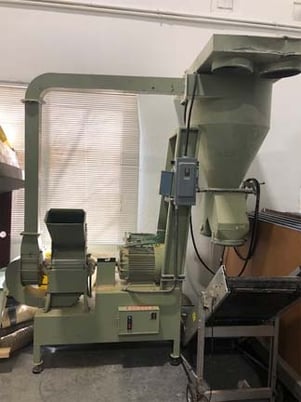 Jay Bee #3CB, hammermill, 10 HP, self contained cyclone for dustless grinding - Image 1