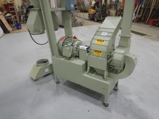 Jay Bee #3CB, hammermill, 10 HP, self contained cyclone for dustless grinding - Image 3
