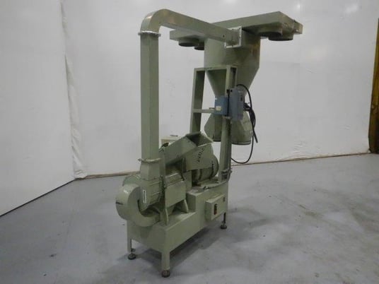 Jay Bee #3CB, hammermill, 10 HP, self contained cyclone for dustless grinding - Image 5