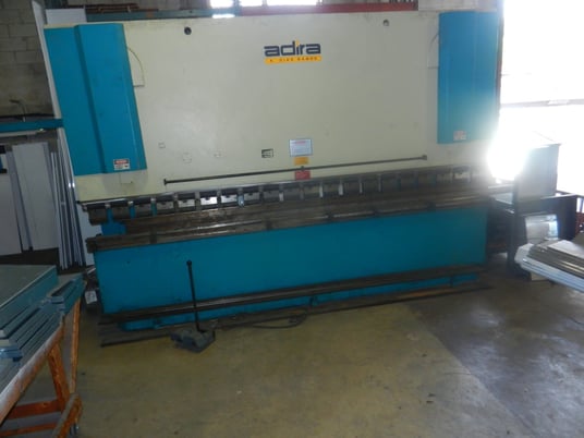 165 Ton, Adira #QHD-15040, 2-Axis CNC hydraulic press brake, 13' overall, 124" between housing, 6.3" stroke - Image 1