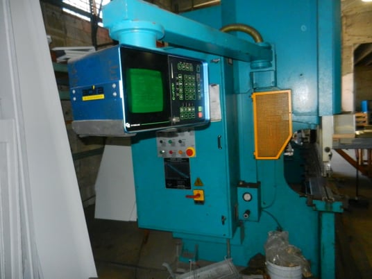 165 Ton, Adira #QHD-15040, 2-Axis CNC hydraulic press brake, 13' overall, 124" between housing, 6.3" stroke - Image 2