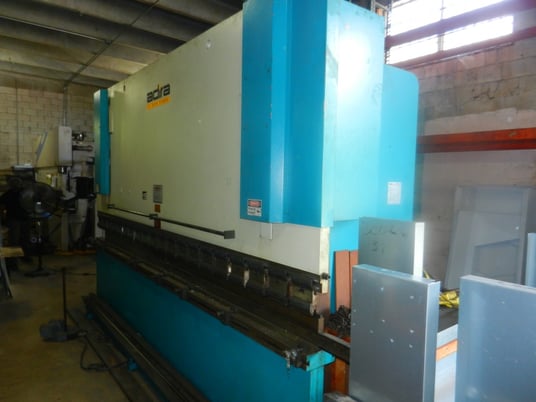 165 Ton, Adira #QHD-15040, 2-Axis CNC hydraulic press brake, 13' overall, 124" between housing, 6.3" stroke - Image 4
