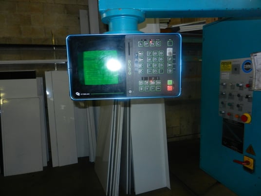 165 Ton, Adira #QHD-15040, 2-Axis CNC hydraulic press brake, 13' overall, 124" between housing, 6.3" stroke - Image 9