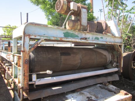 8' x 24' Eimco, Horizontal Vacuum Belt Filter, Stainless Steel & Fiber glass constr., 189 sq.ft. filter area - Image 3