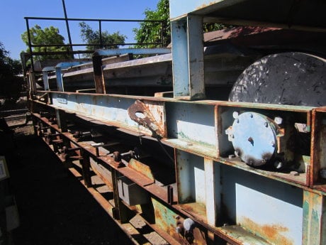 8' x 24' Eimco, Horizontal Vacuum Belt Filter, Stainless Steel & Fiber glass constr., 189 sq.ft. filter area - Image 5